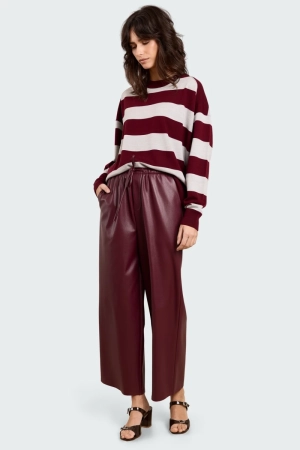  burgundy/grey