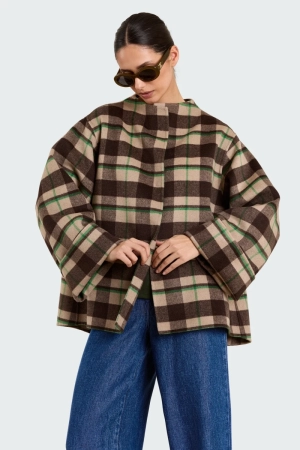  tartan brown